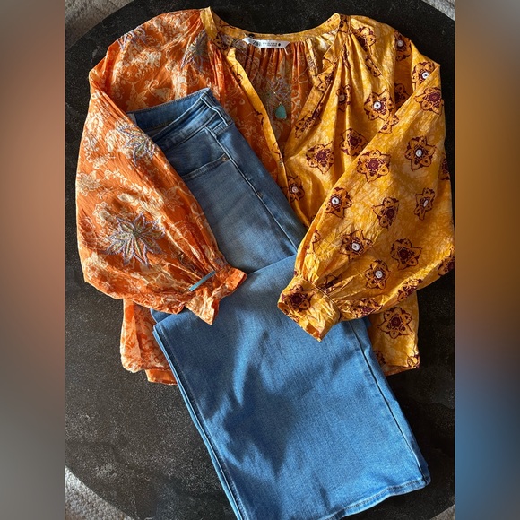 Zara Tops - Zara | Boho Floral Blouse